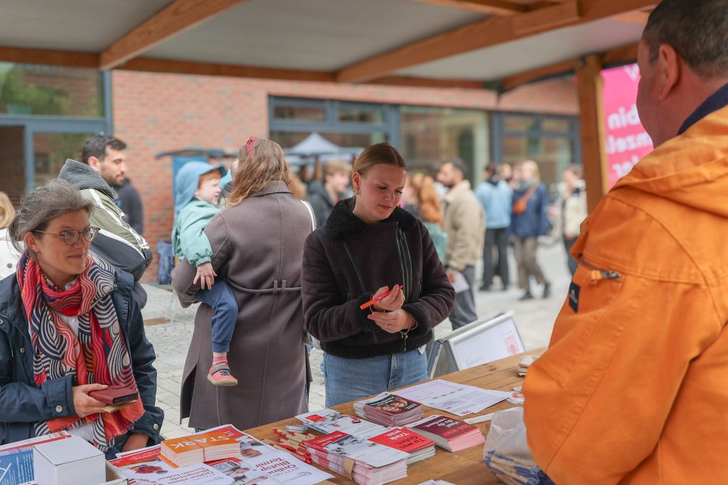 Die Unimedizin informierte zum Thema Blutspende © E. Böker