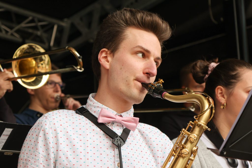 Der Saxophonist der UniBigBand © E. Böker