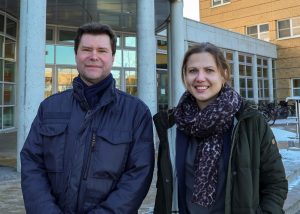 Daria Antonenko und Alexander Teumer