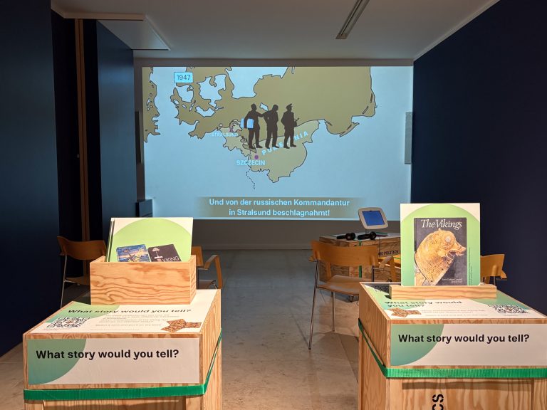 Eine Ausstellung in einem Museum