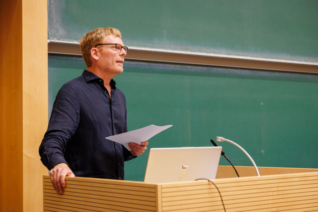Professor Dr. Mathias Grote hielt einen Festvortrag, © Zan Vidmar Zorc
