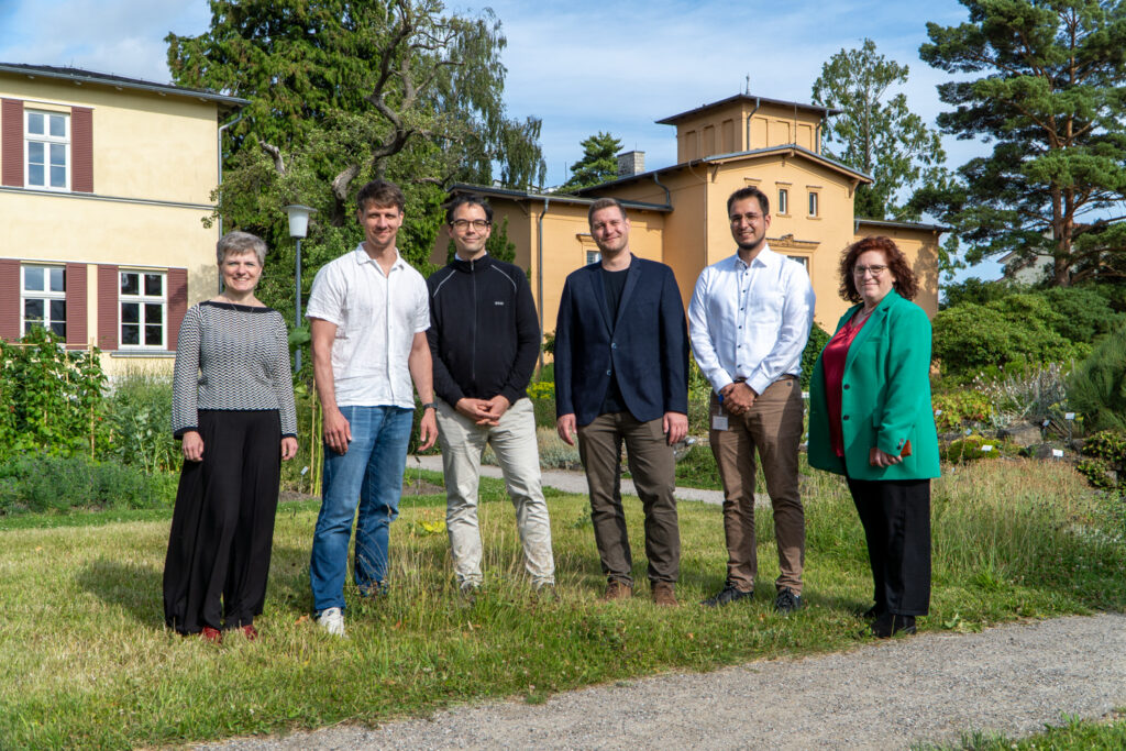 Austausch beim Neuberufenenempfang der Universität Greifswald im Juli 2026