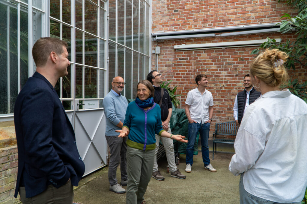 Austausch beim Neuberufenenempfang der Universität Greifswald im Juli 2026